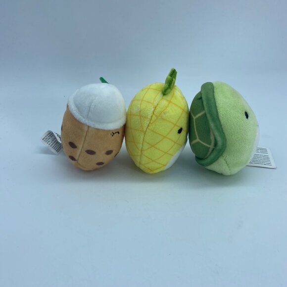 Squishville By Squishmallows Boba Bubble Tea Pineapple Avocado Mini Plush Toy - Picture 3 of 15